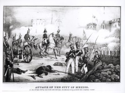 Attacco alla Città del Messico, 14 settembre 1847 da American School